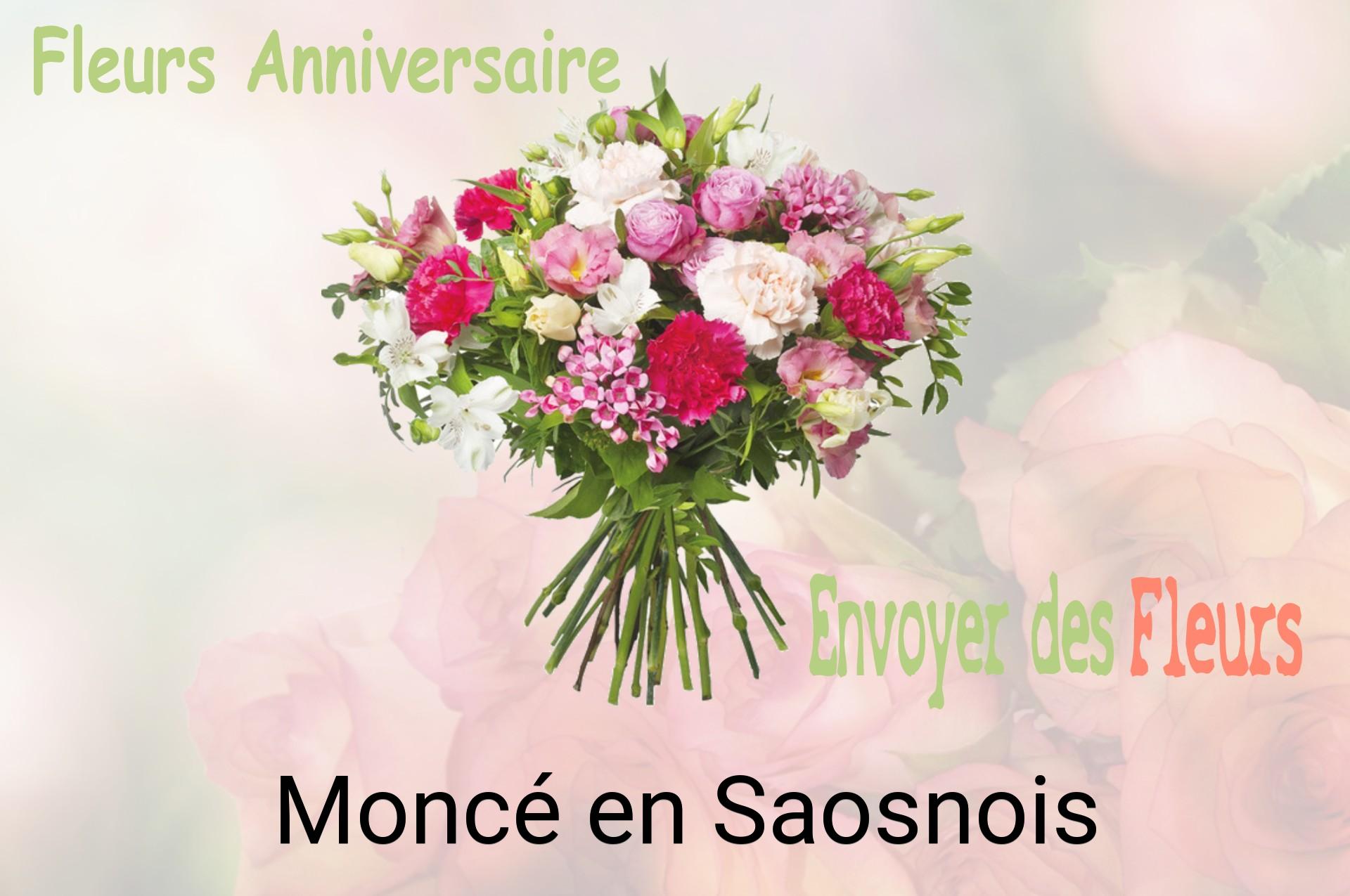 Bouquet de fleurs d’anniversaire livré à Moncé-en-Saosnois