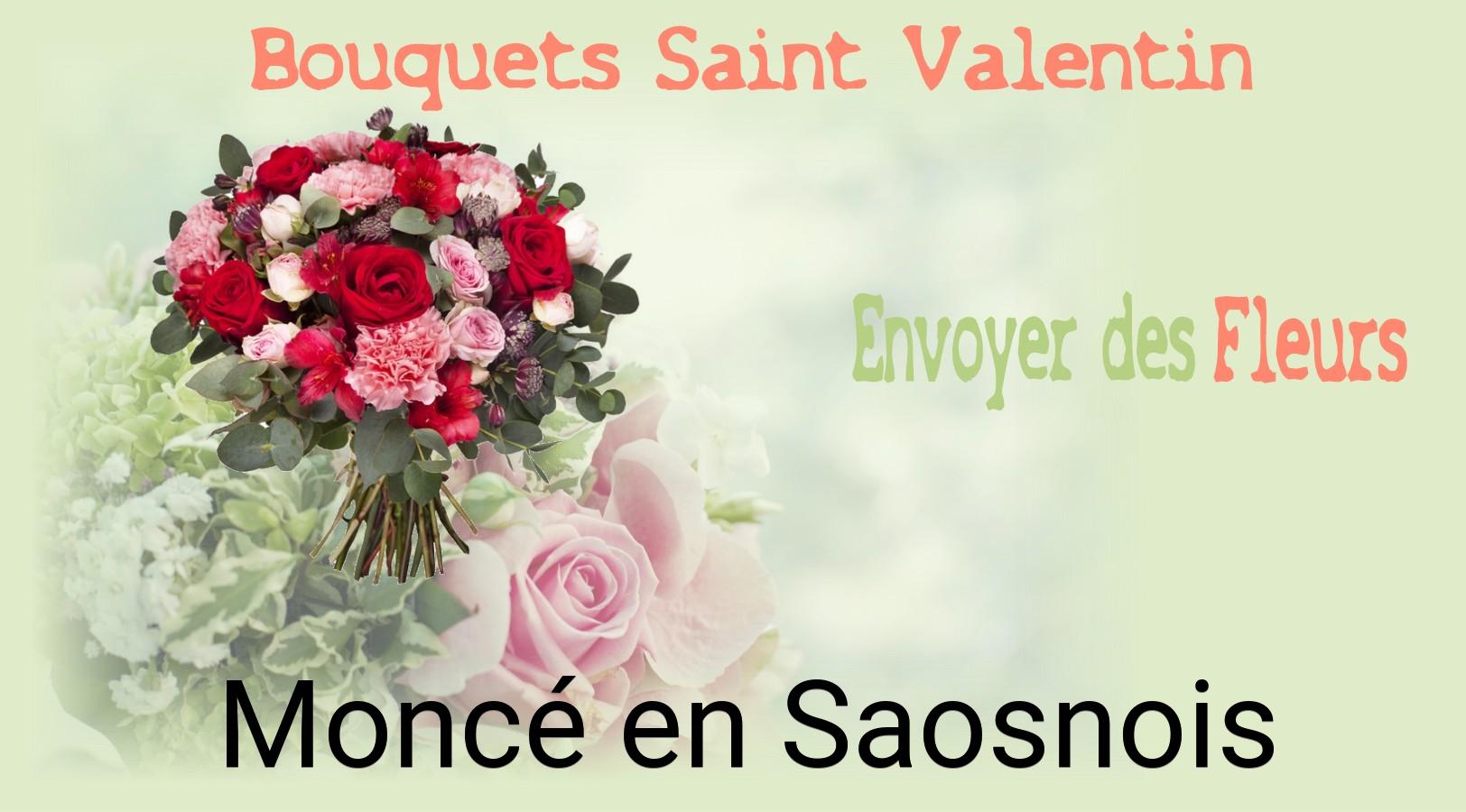 Roses de Saint-Valentin livrées à Moncé-en-Saosnois